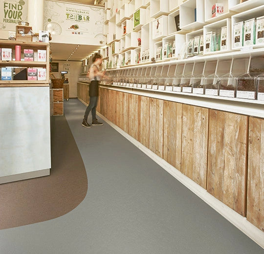 Linoleum - Marmoleum Click | Cocoa - Earl Grey Chocolate